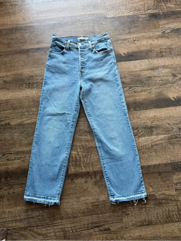 Levi’s Ribcage straight ankle jeans 28 - Image 2