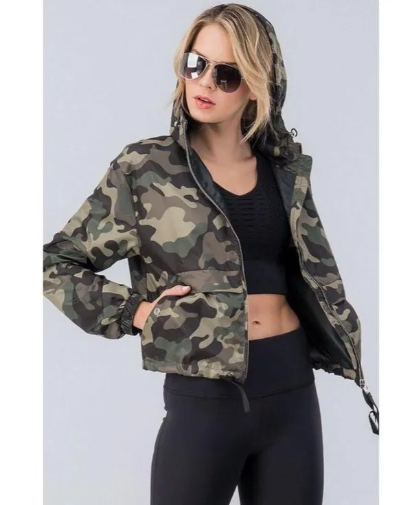 Camo Windbreaker Black - Image 6