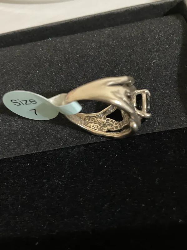 925 Sterling Silver Ring 7 - Image 2
