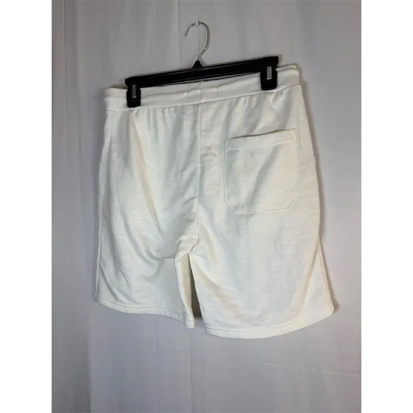 Primark Sweatshorts Womens Size S Ivory Drawstring Waist Pockets - Image 6
