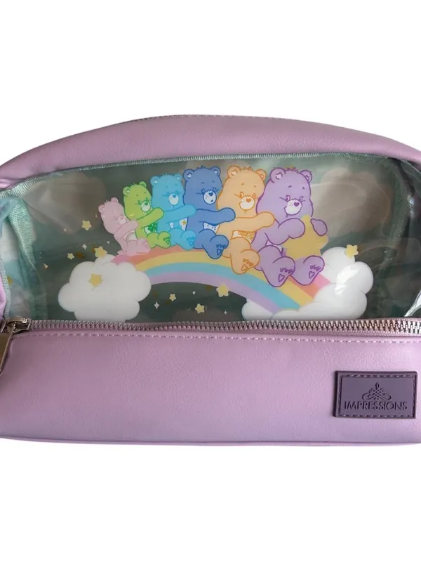 NWOT Impressions Care Bears Rainbow Cosmetic Pouch Makeup Bag Care Bears Travel - Image 12