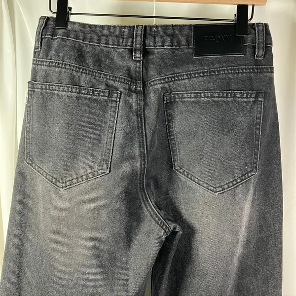 Princess‎ Polly Women's Jeans Black Wash High Rise Flare Denim Size 4 - Image 10