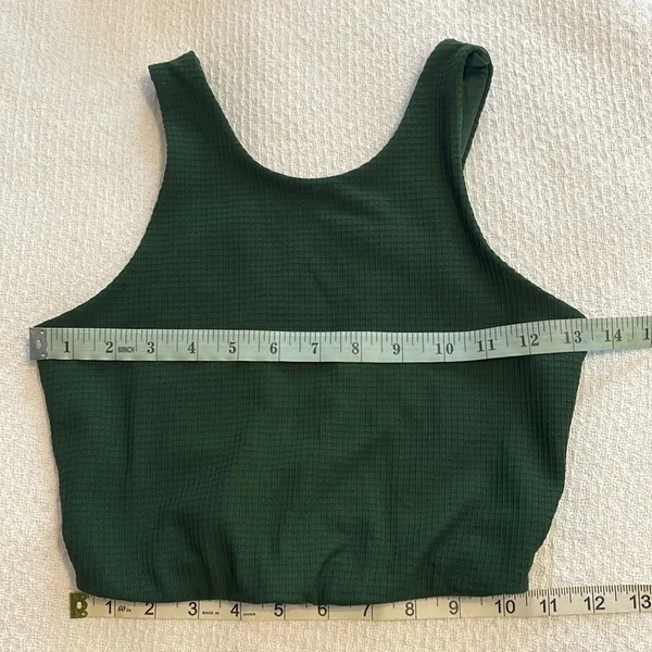 Stone Fox Active Swim Top Sports Bra‎ Hunter Green size XS - Image 5