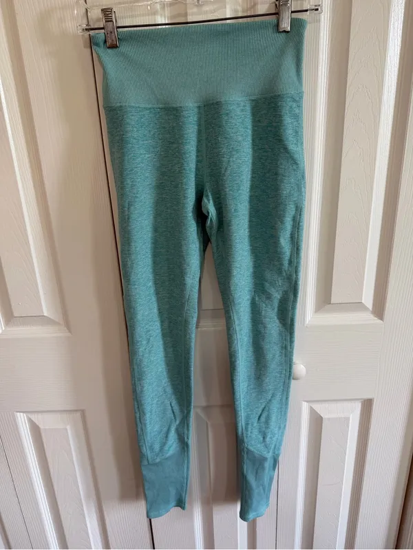 Alo Yoga High Waist Alosoft Lounge Legging Bright Aqua Size Small - Image 2