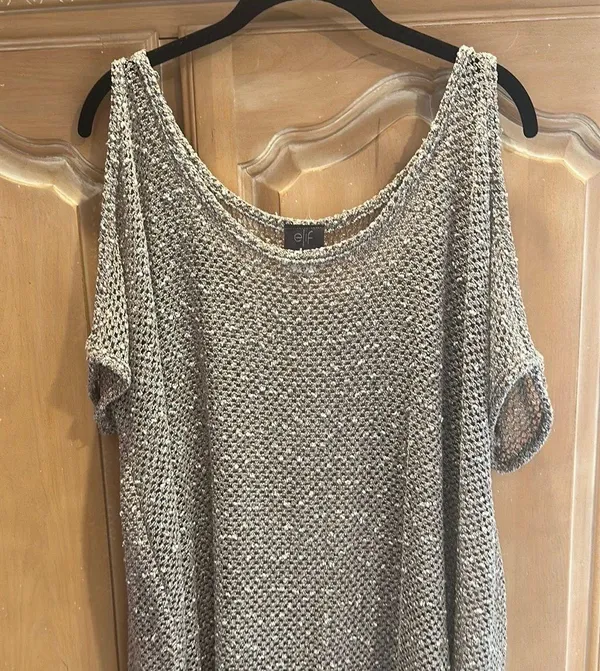 Elif Swimsuit Coverup Gray Size M - Image 2