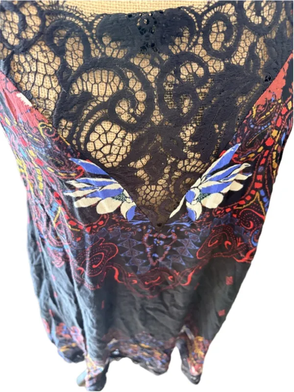 Free People "Who's Sorry Now" Slip Dress Size M - Image 3