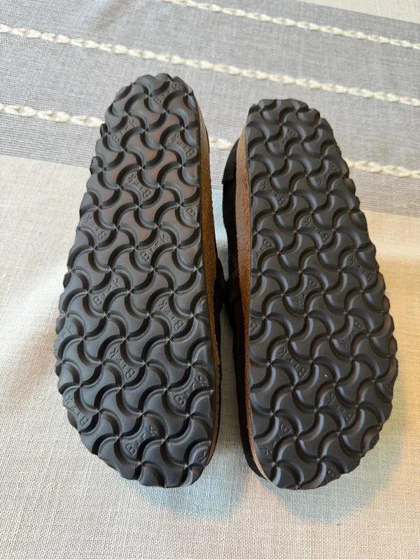 NWOT BIRKENSTOCK women's buckley leather clog in black Size 38 - Image 8
