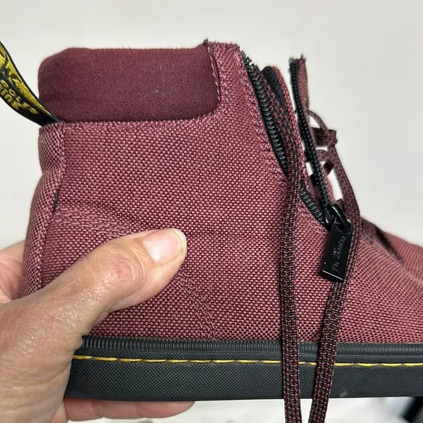 Dr. Martens Women's Shoes Red 7M Maegley Soft Wair Lace Up AW004 Boots - Image 4