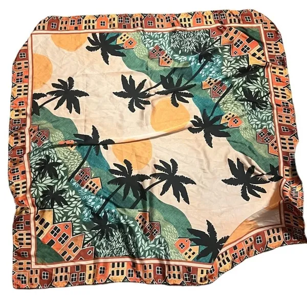 VTG Scarf with Tree Logo Label - Image 5