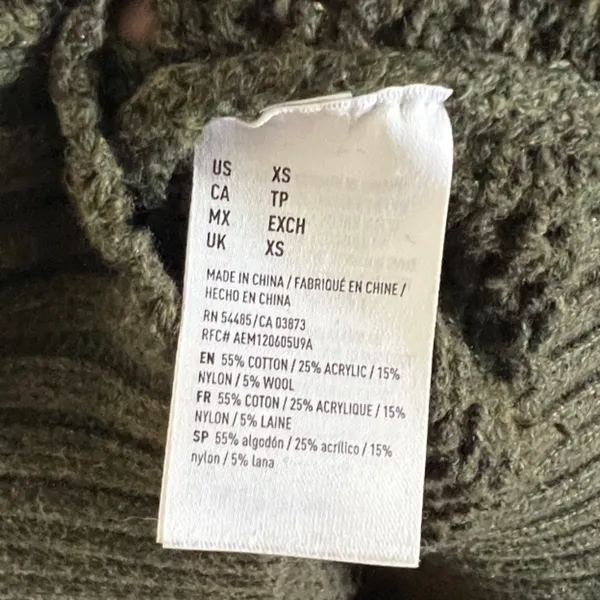 American Eagle Green Sweater - Image 5