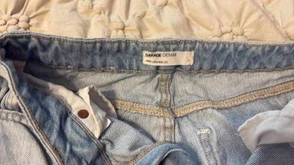 Garage Jeans Ripped Wide-Leg Light Wash - Image 2
