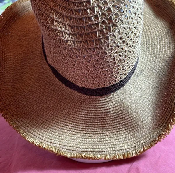 Summer cowboy hat Tan - Image 3