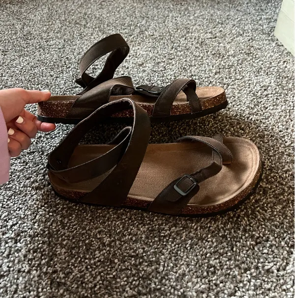 Sandals Brown Size 9 - Image 3