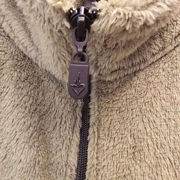 {4X} Torrid Happy Camper Green Faux Fur Vest - Image 5