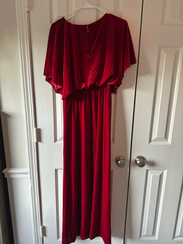 See and be Seen Velvet Dress - Image 2