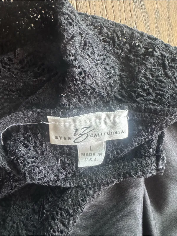 Black Halter One-Piece Top - Image 5