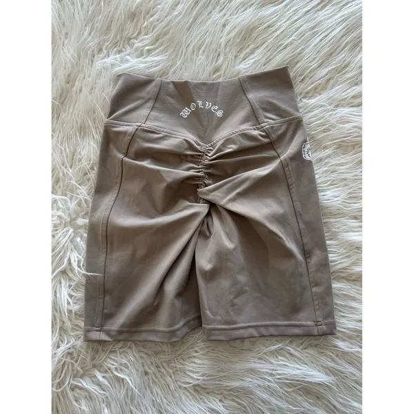 Darc Sport She Chopper Energy Georgia Shorts Taupe Size Small - Image 5
