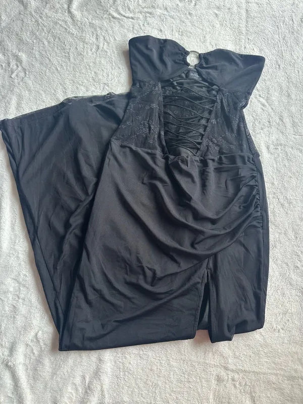 Outcast Clothing Riana Maxi Dress Black - Image 5
