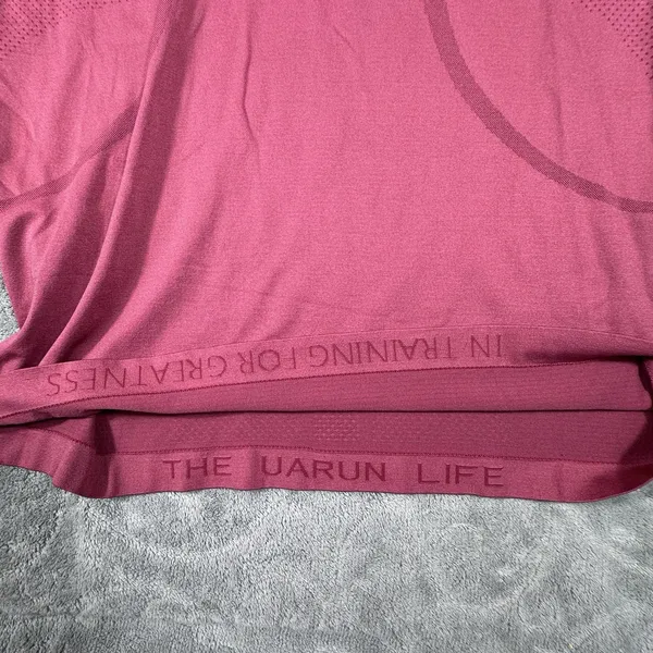 Lululemon Swiftly Relaxed Long Sleeve Top Womens Sz 8 Raspberry Pink Thumb holes - Image 9