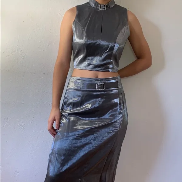 Amazing Maxi two pieces Skirt set. - Image 9