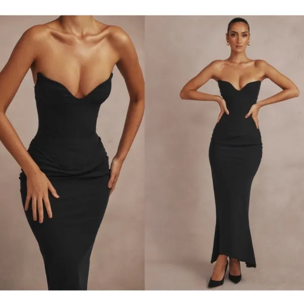House Of CB 'Sabine' Black Strapless Corset Dress NWOT size XS - Image 11