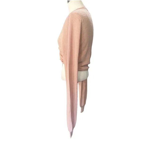 Beach Riot Kenzi Sweater Medium M Rose Cloud Pink Knit Pullover Cozy Designer⁠ - Image 4