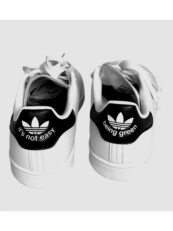 Adidas Women 7.5 Stan Smith & Kermit The Frog Unisex Sneakers White NWT - Image 7