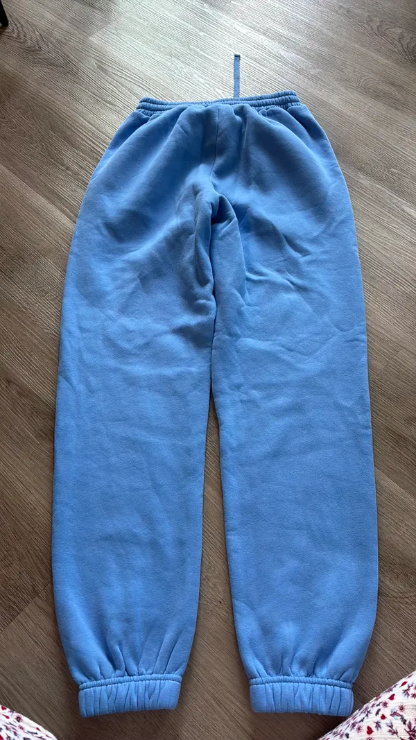 White Fox boutique blue sweatpants - Image 4