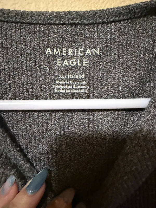 American Eagle Bodysuit Ribbed Soft & Sexy - Image 2