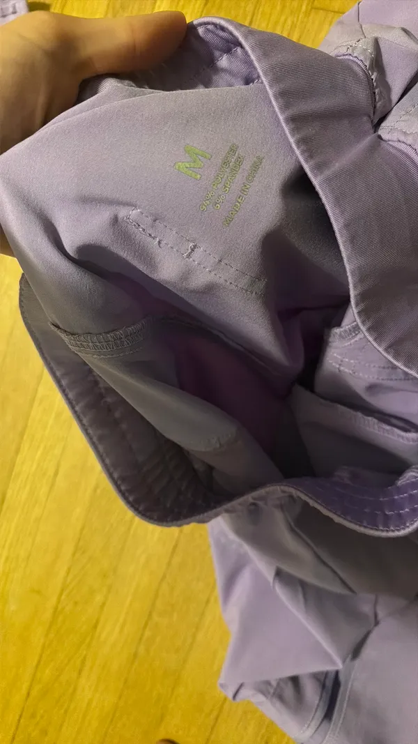 TikTok shop scrub set joggers Purple Size M - Image 2