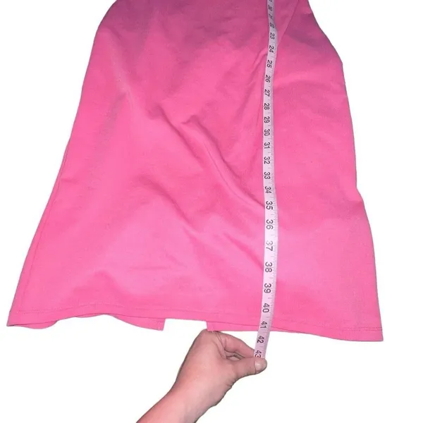 Zara Fitted Midi Dress Size XS‎ Pink Sleeveless Bodycon Fitted Casual Tank Dress - Image 7