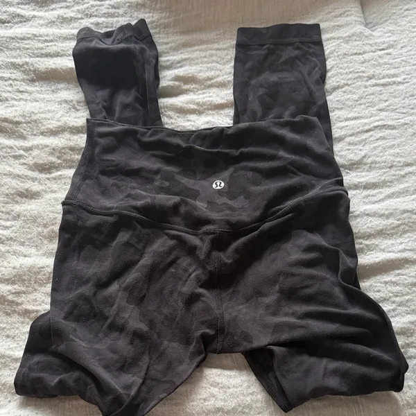 Lululemon Athletica Black Camo Align Leggings - Image 3