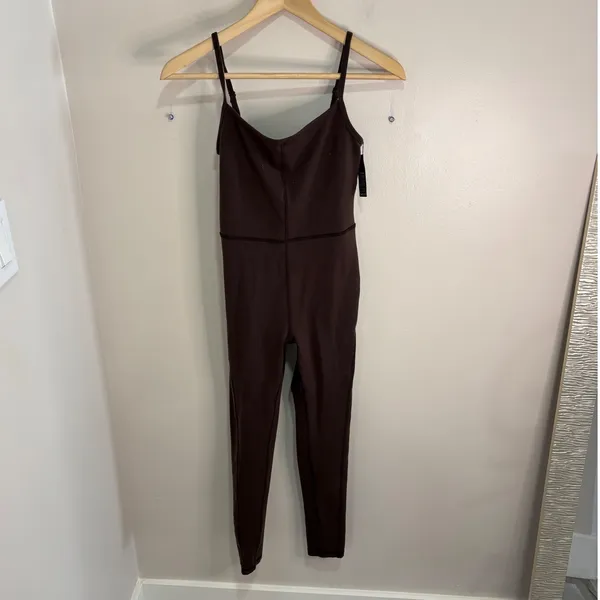 Wilfred Free Divinity Jumpsuit Brown Espresso Active Bodysuit Small 99810 - Image 8
