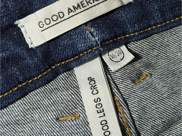 Good American Dark Indigo Ankle Skinny Jeans - Women - Image 8