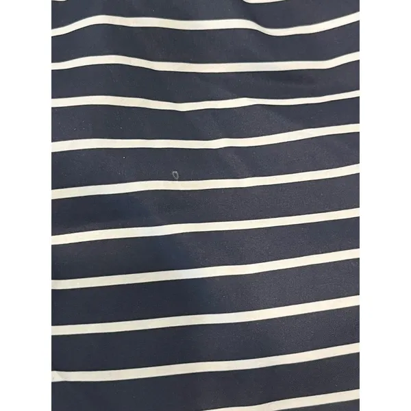 Athleta navy stripped athletic‎ shorts small - Image 4