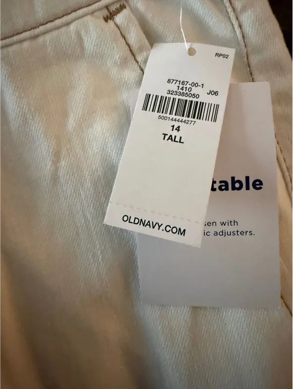 Old Navy Women's Casual Pants Size 14 Tall Super Wide-Leg High Rise Streetwear - Image 8