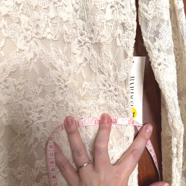 Bardot Vezza Lace Dress Ivory Mini‎ Women Med 6 Stretch Wedding Bridal Romantic - Image 11