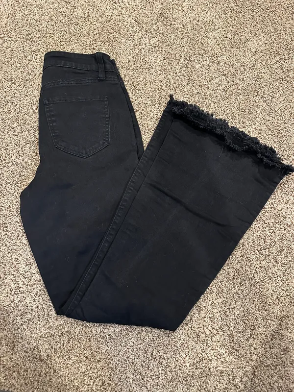 Flare Jeans Black Size 29 - Image 6