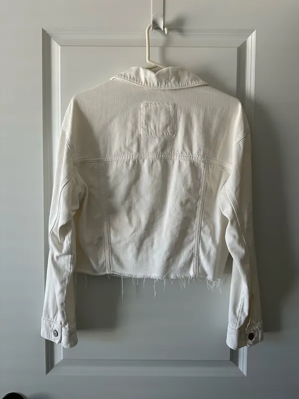Abercrombie Cropped Jean Jacket - Image 3
