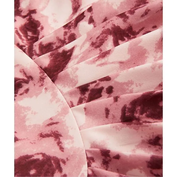 Nordstrom NWT Cider Floral Pleated Ruffle Maxi Dress Sz 8 - Image 6