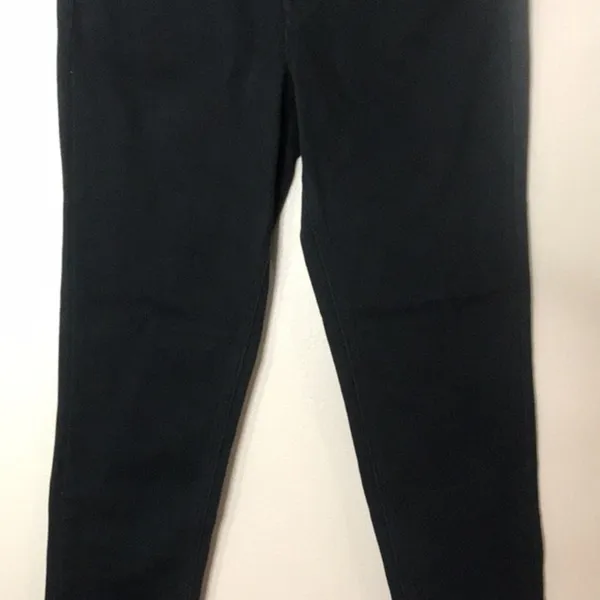 Playboy by pac-sun black button fly high waisted denim jeans size 27 cute‎ - Image 5