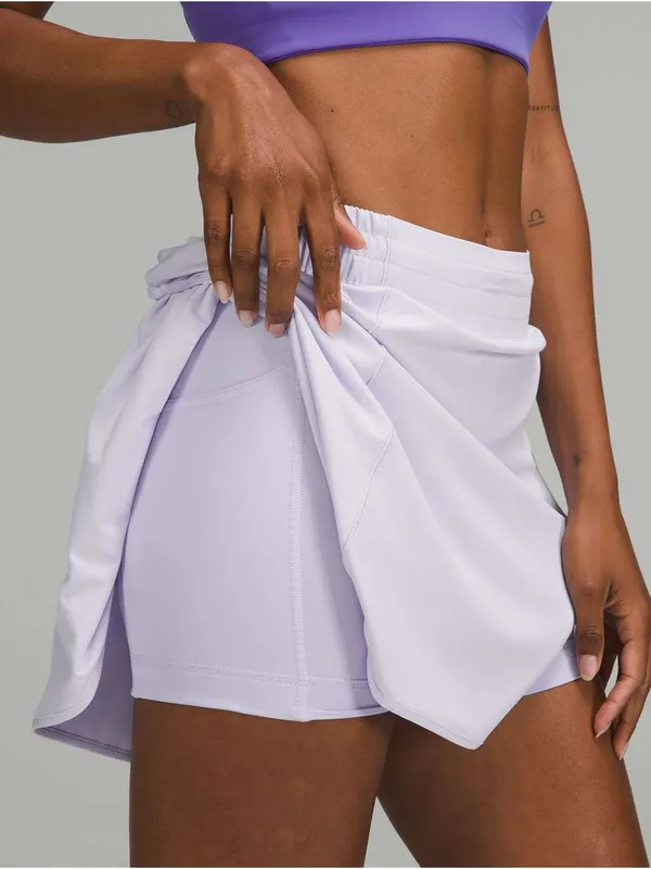 lululemon athletica Hotty Hot High-Rise Skirt Performance Tennis Skort Size 4 - Image 2