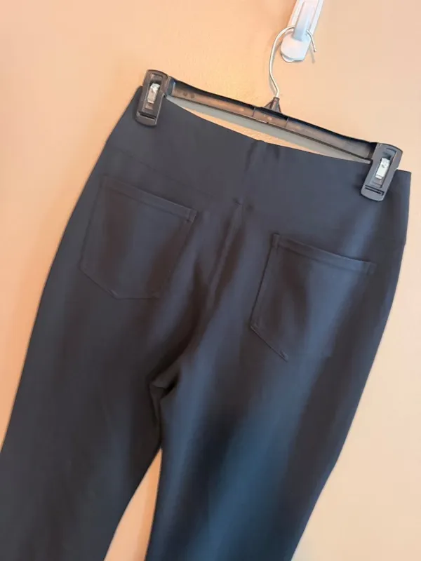 Halara Small Womens flare work pants Black High-Waisted Flare Leg Pants Size S N - Image 6