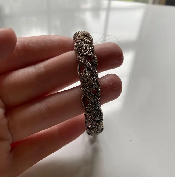 Stretchy Bracelet Gray - Image 2