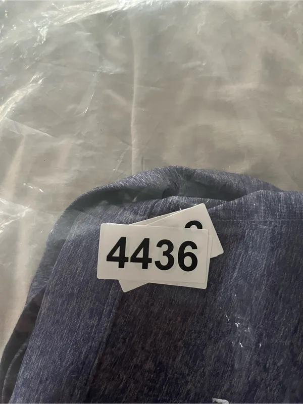 Aerie Navy Blue Sports Bra Medium Gym Hiking Activewear Outdoors - Image 5