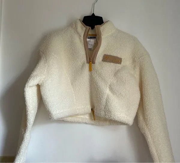 Champion Uo Exclusive Sherpa Half-Zip Jacket Women's at Urban Outfitters - Image 4