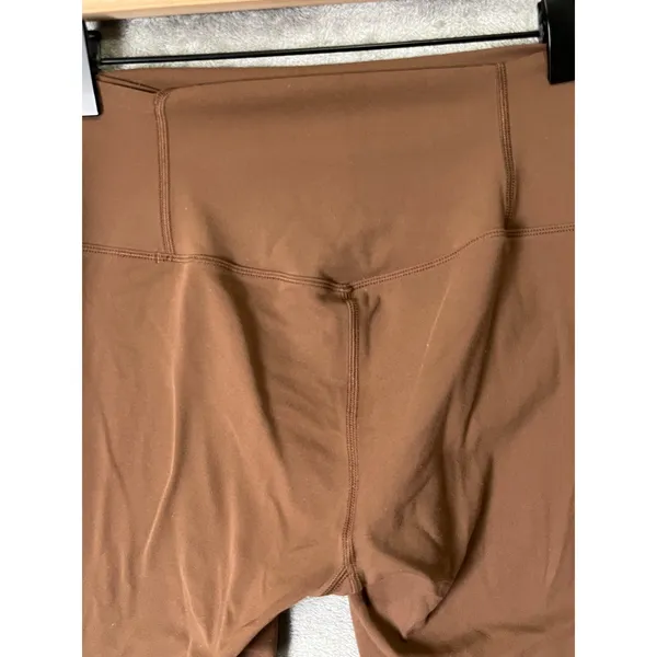 Vuori AllTheFeels Leggings Brown Women's High Rise Soft Performance Activewear S - Image 4