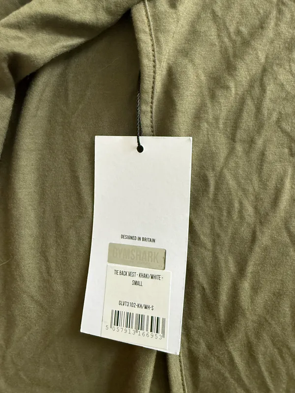 Olive Green Open Back Tank - Image 4