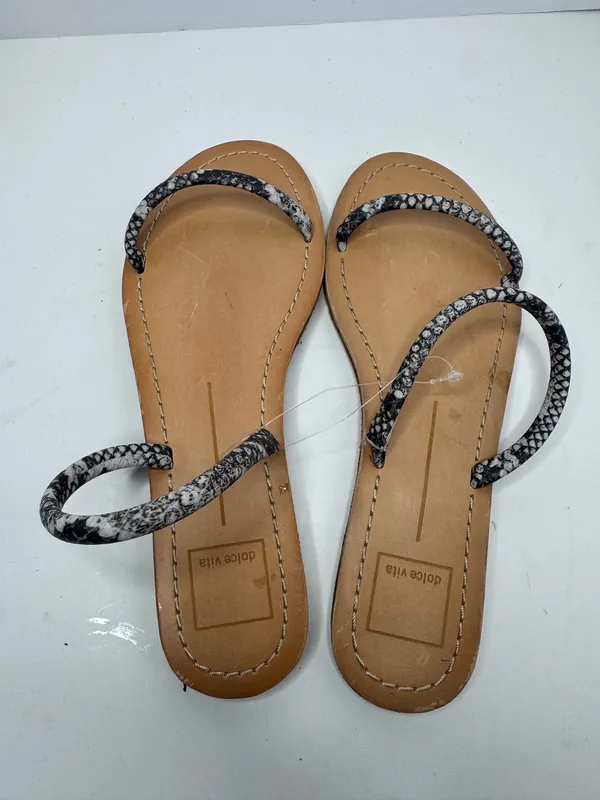 Dolce Vita Snake Print Sandals Women's Size 8 - Image 3