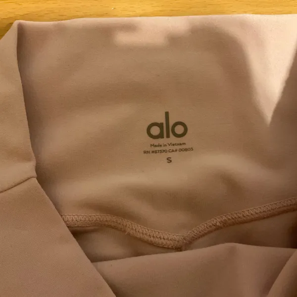 Alo Yoga Alosoft High-Waist Spotlight Legging Ballet Pink S - Image 3